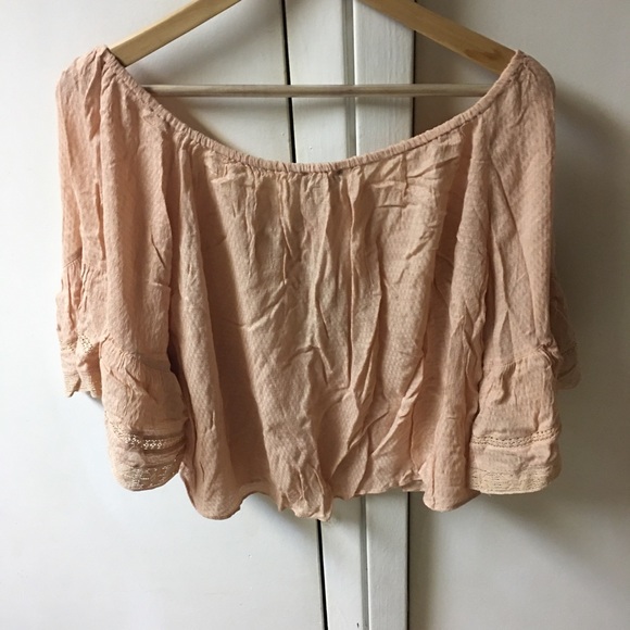 Zara peachy peasant top - Picture 8 of 16
